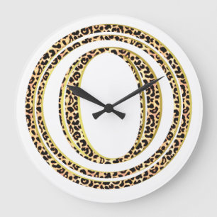 Grande Horloge Ronde Leopard O