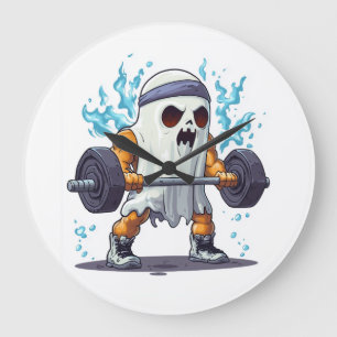 Grande Horloge Ronde L'équipe de gym fantôme