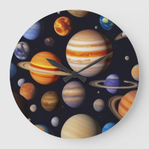 Grande Horloge Ronde Les Brevets de Planet
