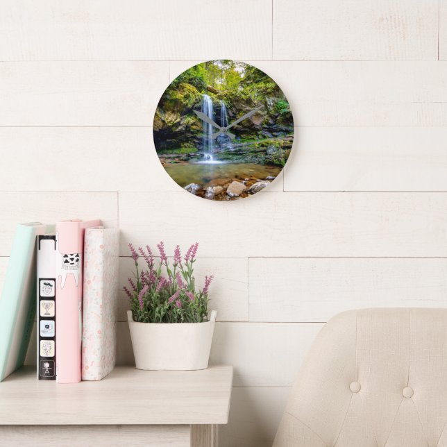 Grande Horloge Ronde Les cascades | Parc national de Smokey Mountain (Salle de lecture)