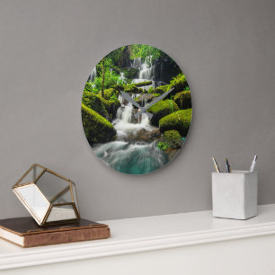 Grande Horloge Ronde Les cascades   Phu Tub Berk Mountain, Thaïlande
