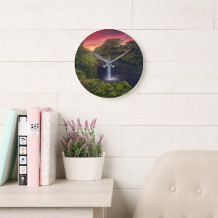 Grande Horloge Ronde Les cascades   Rainbow Falls, Hilo, Hawaii