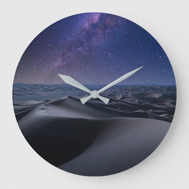Grande Horloge Ronde Les déserts | Quartier vide Désert Abu Dhabi (Recto)