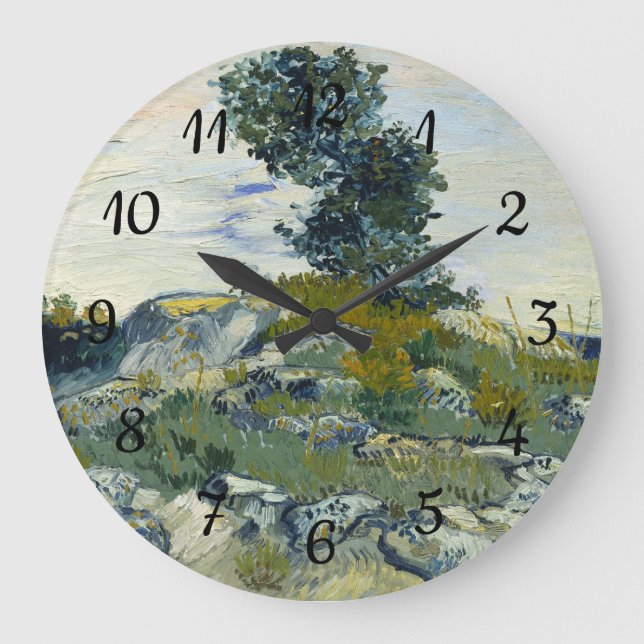 Grande Horloge Ronde Les Rocks Vincent van Gogh (Recto)
