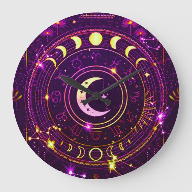 Grande Horloge Ronde Les royaumes (Recto)