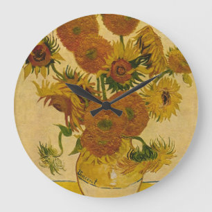 Grande Horloge Ronde Les tournesols de Vincent van Gogh, 1878