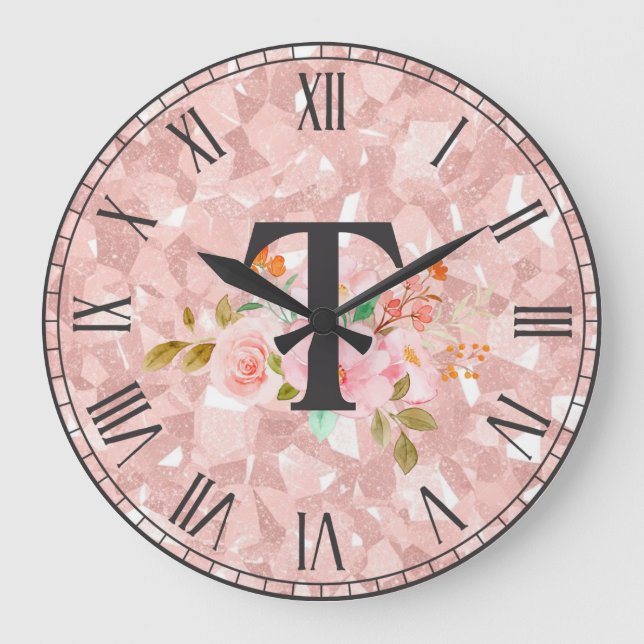 Grande Horloge Ronde Lettre T (Recto)