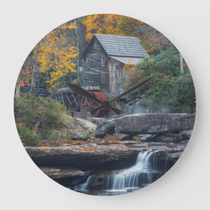 Grande Horloge Ronde L'historique usine de Grist sur Glade Creek