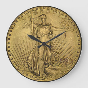 Grande Horloge Ronde Liberty Coin