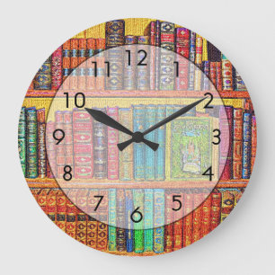 Grande Horloge Ronde Library Books