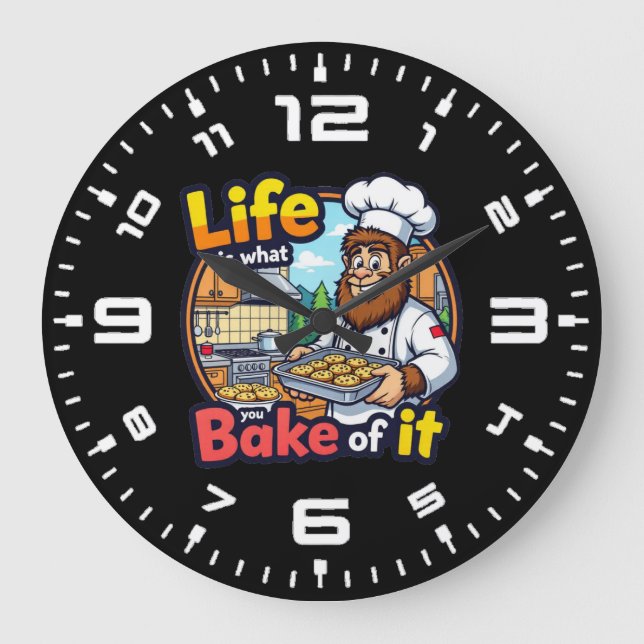 Grande Horloge Ronde Life is What You Bake Of It (Recto)