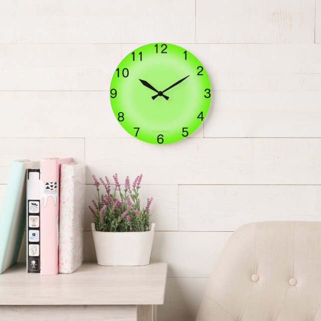 Grande Horloge Ronde Lime Eclipse (Salle de lecture)