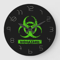 Lime Vert Néon Produits Chimiques Bio-Hazard Graph