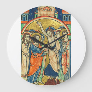 Grande Horloge Ronde L'Incrédulité de saint Thomas du Psautier