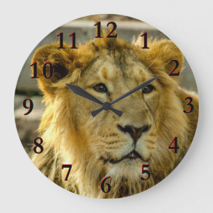 Grande Horloge Ronde Lion
