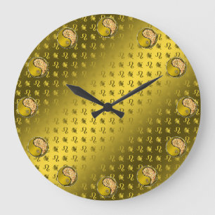 Grande Horloge Ronde Lion