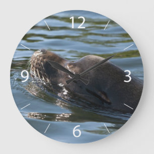 Grande Horloge Ronde Lion de mer