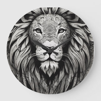 GRANDE HORLOGE RONDE LION WATCH