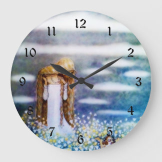 Grande Horloge Ronde Little Princess Cottongrass