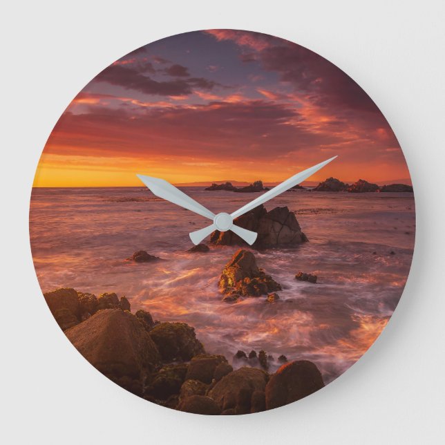 Grande Horloge Ronde Littoral | Sunset Pacific Grove Carmel California (Recto)