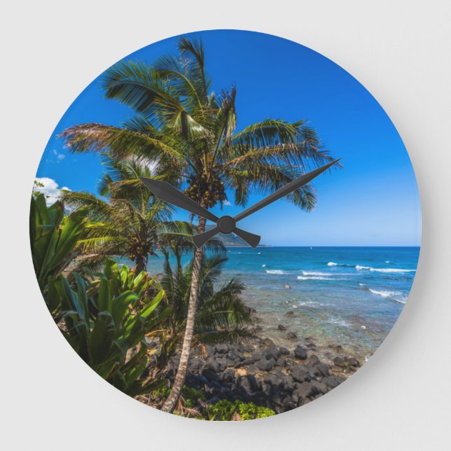 Grande Horloge Ronde Littoral tropical (Recto)