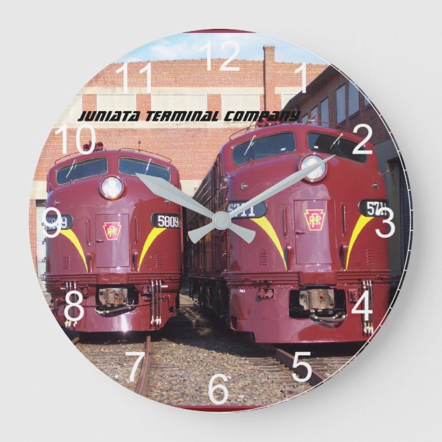Grande Horloge Ronde Locomotives de chemin de fer de Pennsylvanie resta (Recto)