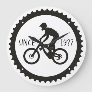 Grande Horloge Ronde Logo Cycliste