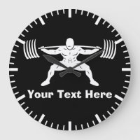 Logo Power Squat "POWER LIFTING" - Personnalisable