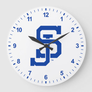 Grande Horloge Ronde Logo SJ Spartans
