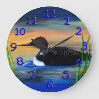 Grande Horloge Ronde Loon clock from memories du Minnesota