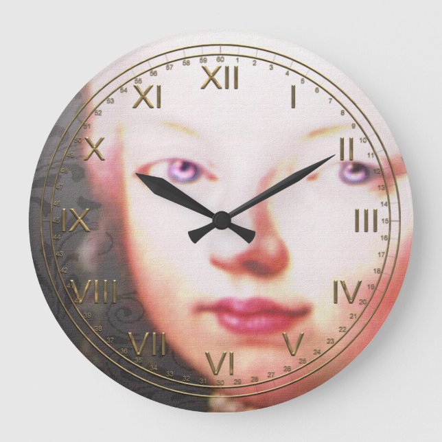 Grande Horloge Ronde Lorraynna Baroque (Recto)