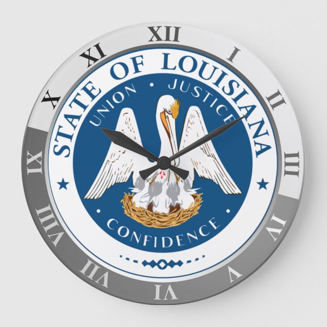 Grande Horloge Ronde Louisiane (Recto)