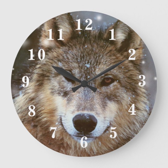 Grande Horloge Ronde Loup (Recto)
