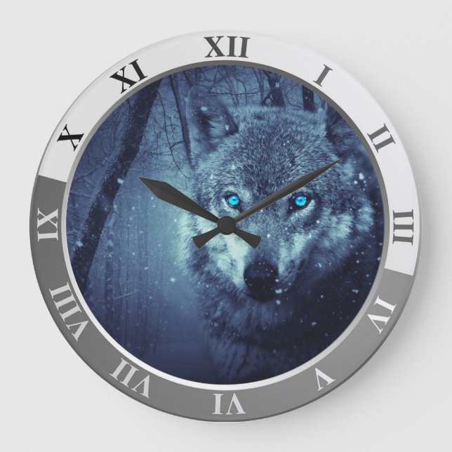 Grande Horloge Ronde Loup (Recto)