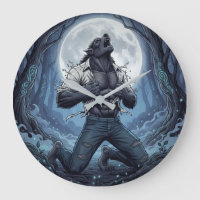 Loup-garou Déchire Chemise