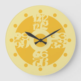 GRANDE HORLOGE RONDE LOVE GOLD RUSH COLORS BY MASANSER PIXELAT