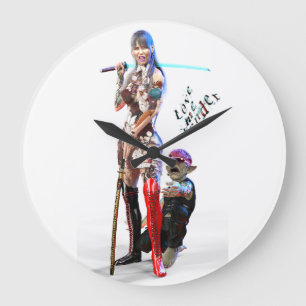 GRANDE HORLOGE RONDE LOVE ME TENDER