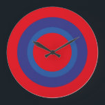 Grande Horloge Ronde LOVE RED BLUE SPECIAL USA/EEUU by Masanser<br><div class="desc">LOVE RED BLUE SPECIAL USA/EEUU by Masanser

Otras LINEAS DE DISEÑO:
PIXELAT - CLOCK TILDE
A b c d e f g h i j k l m n ñ o p q r s t u v w x y z</div>