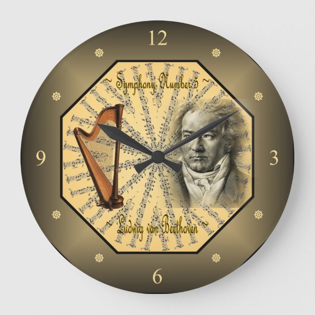 Grande Horloge Ronde Ludwig van Beethoven (Recto)