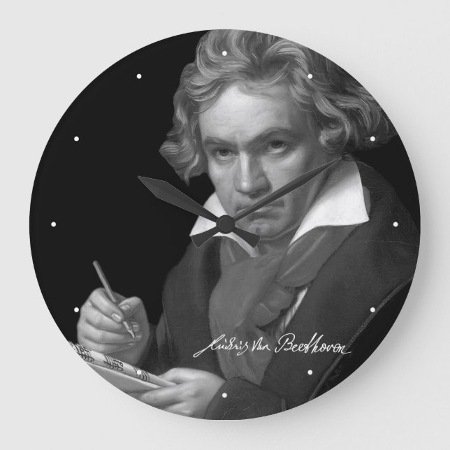 Grande Horloge Ronde Ludwig van Beethoven (Recto)