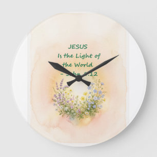 Grande Horloge Ronde Lumière du monde