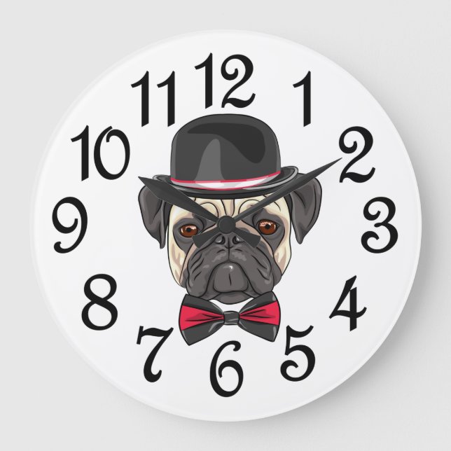 Grande Horloge Ronde M. Pug (Recto)