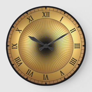 Grande Horloge Ronde Machine à voyager dans le temps ~ Trou noir ~ Voya