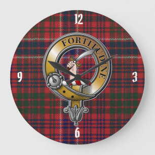 Grande Horloge Ronde MacRae Tartan & Badge