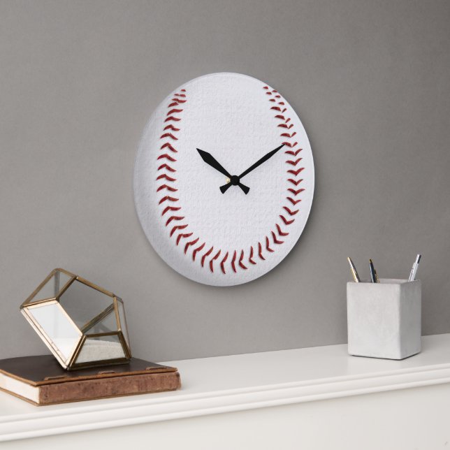 Grande Horloge Ronde Macro baseball (Bureau)
