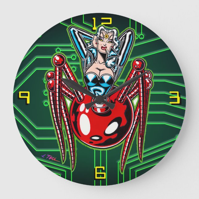 Grande Horloge Ronde Madame Mécanisme™/Mecha Spider (Recto)