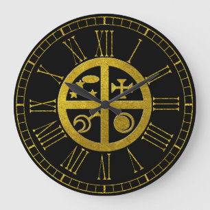 Grande Horloge Ronde Magical Sigil New Home Protection