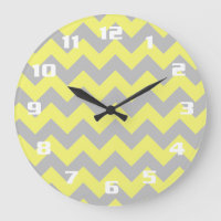 Magnifiques nuances de jaune et gris motif chevron
