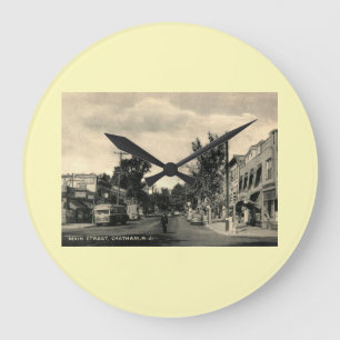 Grande Horloge Ronde Main Street, Chatham, New Jersey Vintage