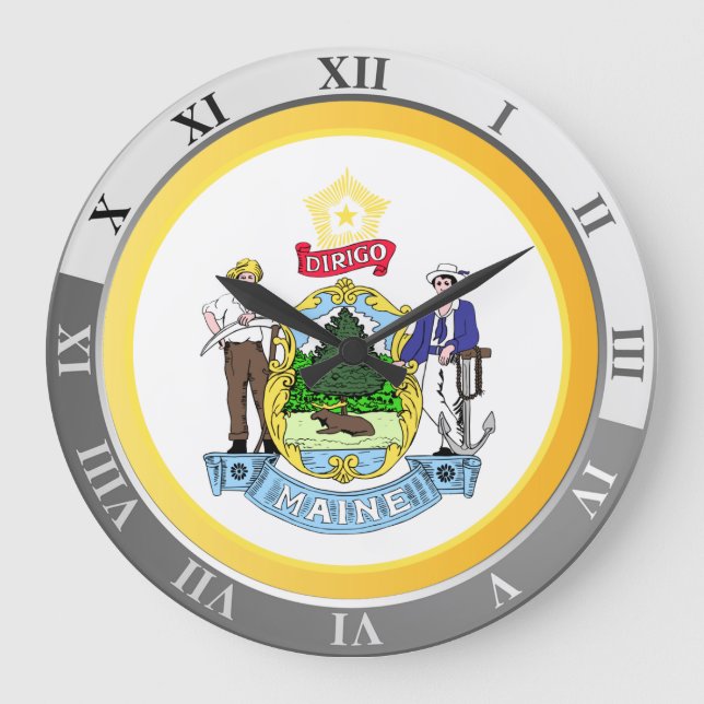 Grande Horloge Ronde Maine (Recto)